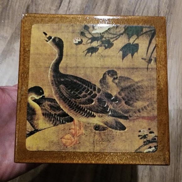 Wood Duck Coasters In Box - Picture 5 of 6